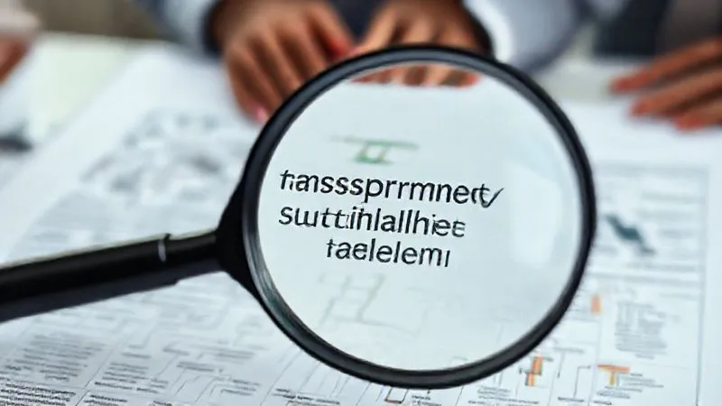 A magnifying glass hovering over a complex legal document or detailed organizational chart, highlighting words like 'transparency', 'sustainability', and 'local leadership'. The background is slightly blurred with images of diverse hands collaborating. Photorealistic, professional photography, 8K, cinematic lighting, sharp focus on the magnifying glass and document, depth of field, shot on a high-end DSLR. A magnifying glass hovering over a complex legal document or detailed organizational chart, highlighting words like 'transparency', 'sustainability', and 'local leadership'. The background is slightly blurred with images of diverse hands collaborating. Photorealistic, professional photography, 8K, cinematic lighting, sharp focus on the magnifying glass and document, depth of field, shot on a high-end DSLR.