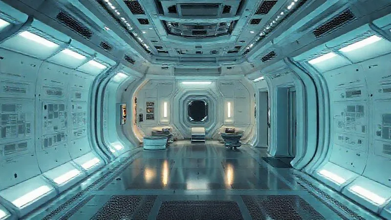 A photorealistic, professional photography, 8K image of a detailed architectural schematic or 3D rendering of a space hotel interior, highlighting designated radiation "safe zones" or storm shelters with thicker walls, and strategic placement of water tanks or waste for shielding, cinematic lighting. A photorealistic, professional photography, 8K image of a detailed architectural schematic or 3D rendering of a space hotel interior, highlighting designated radiation "safe zones" or storm shelters with thicker walls, and strategic placement of water tanks or waste for shielding, cinematic lighting.