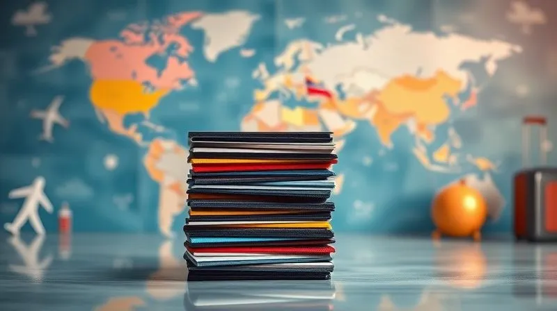 A photorealistic stack of various loyalty cards (airline, hotel, credit card) arranged neatly, with a blurred backdrop of a world map and travel icons. Cinematic lighting, sharp focus on the cards, 8K hyper-detailed, professional photography. A photorealistic stack of various loyalty cards (airline, hotel, credit card) arranged neatly, with a blurred backdrop of a world map and travel icons. Cinematic lighting, sharp focus on the cards, 8K hyper-detailed, professional photography.