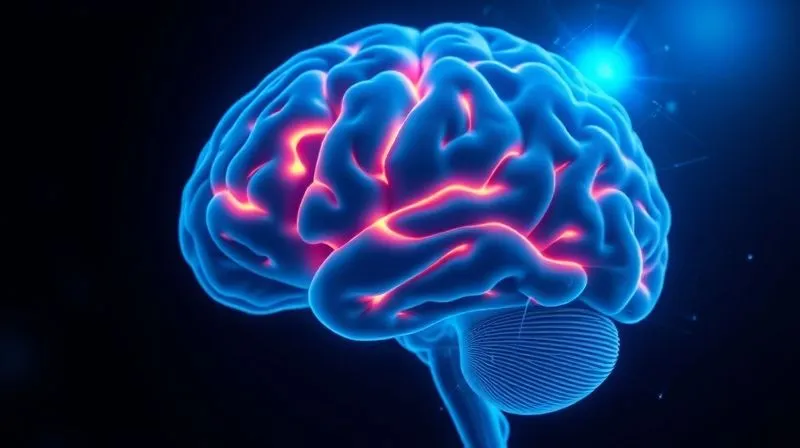 A photorealistic image of a brain scan showing areas of reduced activity related to stress and increased activity related to calm and creativity, overlaid with a subtle, ethereal blue light representing 'blue space' healing. Professional photography, 8K, cinematic lighting, sharp focus, depth of field. Shot on a high-end DSLR. A photorealistic image of a brain scan showing areas of reduced activity related to stress and increased activity related to calm and creativity, overlaid with a subtle, ethereal blue light representing 'blue space' healing. Professional photography, 8K, cinematic lighting, sharp focus, depth of field. Shot on a high-end DSLR.