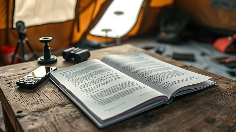 A photorealistic image of a detailed grant proposal document open on a rugged wooden table in a remote field camp, a satellite phone and binoculars nearby, soft natural light filtering through a tent flap, 8K, cinematic lighting, sharp focus on the text, depth of field blurring the background, shot on a high-end DSLR, conveying diligent work in challenging conditions. A photorealistic image of a detailed grant proposal document open on a rugged wooden table in a remote field camp, a satellite phone and binoculars nearby, soft natural light filtering through a tent flap, 8K, cinematic lighting, sharp focus on the text, depth of field blurring the background, shot on a high-end DSLR, conveying diligent work in challenging conditions.