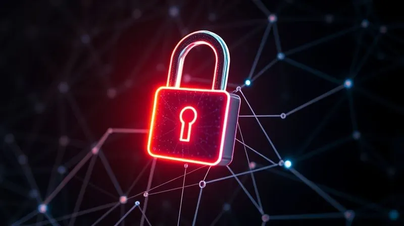 A photorealistic image of a glowing digital padlock icon overlaid on a complex network of abstract data lines, symbolizing secure information flow and privacy. The background is dark with subtle light trails, suggesting advanced technology. Professional photography, 8K, cinematic lighting, sharp focus on the padlock, depth of field blurring the background, shot on a high-end DSLR. A photorealistic image of a glowing digital padlock icon overlaid on a complex network of abstract data lines, symbolizing secure information flow and privacy. The background is dark with subtle light trails, suggesting advanced technology. Professional photography, 8K, cinematic lighting, sharp focus on the padlock, depth of field blurring the background, shot on a high-end DSLR.