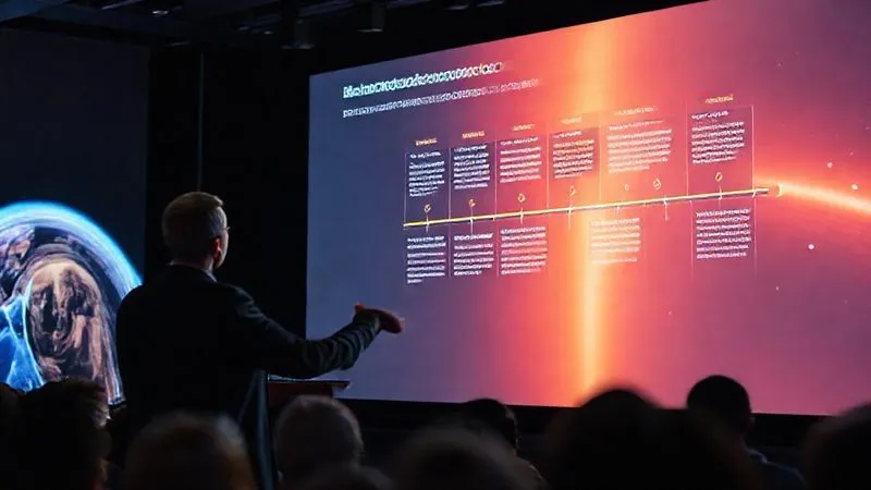 A photorealistic image of a dynamic infographic displayed on a large screen, showing a clear timeline of safety improvements and milestones achieved by a space tourism company post-incident. A spokesperson points to the screen during a public briefing, conveying transparency and progress. Cinematic lighting, sharp focus on the infographic and spokesperson, depth of field blurring the audience, 8K hyper-detailed, professional photography, shot on a high-end DSLR. A photorealistic image of a dynamic infographic displayed on a large screen, showing a clear timeline of safety improvements and milestones achieved by a space tourism company post-incident. A spokesperson points to the screen during a public briefing, conveying transparency and progress. Cinematic lighting, sharp focus on the infographic and spokesperson, depth of field blurring the audience, 8K hyper-detailed, professional photography, shot on a high-end DSLR.