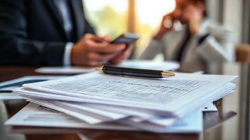 photorealistic, professional photography, 8K, cinematic lighting, sharp focus, depth of field, shot on a high-end DSLR, a meticulously organized stack of luxury travel insurance documents and a pen, with a blurred background showing a sophisticated traveler making a phone call, symbolizing proactive claim management. photorealistic, professional photography, 8K, cinematic lighting, sharp focus, depth of field, shot on a high-end DSLR, a meticulously organized stack of luxury travel insurance documents and a pen, with a blurred background showing a sophisticated traveler making a phone call, symbolizing proactive claim management.