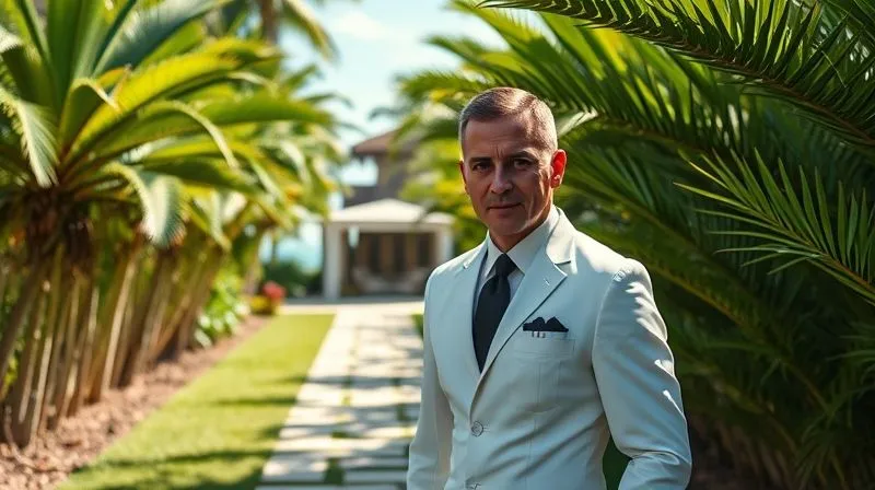 photorealistic, professional photography, 8K, cinematic lighting, sharp focus, depth of field, shot on a high-end DSLR, a highly trained, discreet concierge in a pristine uniform, subtly guiding a guest towards a secluded path on a luxury private island resort. The path is bordered by lush, tall tropical foliage, leading to a hidden, sun-drenched private villa. The concierge's expression is professional and reassuring, embodying absolute discretion. photorealistic, professional photography, 8K, cinematic lighting, sharp focus, depth of field, shot on a high-end DSLR, a highly trained, discreet concierge in a pristine uniform, subtly guiding a guest towards a secluded path on a luxury private island resort. The path is bordered by lush, tall tropical foliage, leading to a hidden, sun-drenched private villa. The concierge's expression is professional and reassuring, embodying absolute discretion.