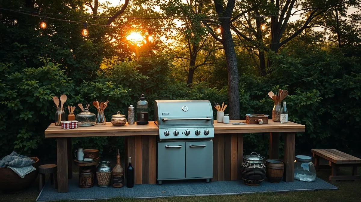 Glamping Outdoor Kitchen Setup Ideas: Create Your Dream Campsite!