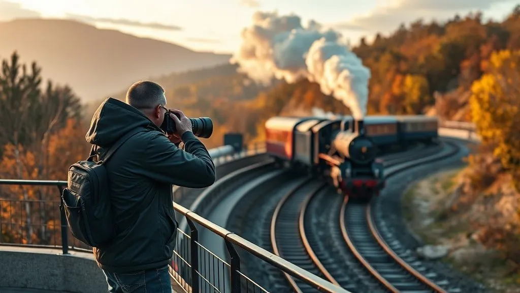7 Safe & Creative Ways to Capture Unique Railway Photography Shots