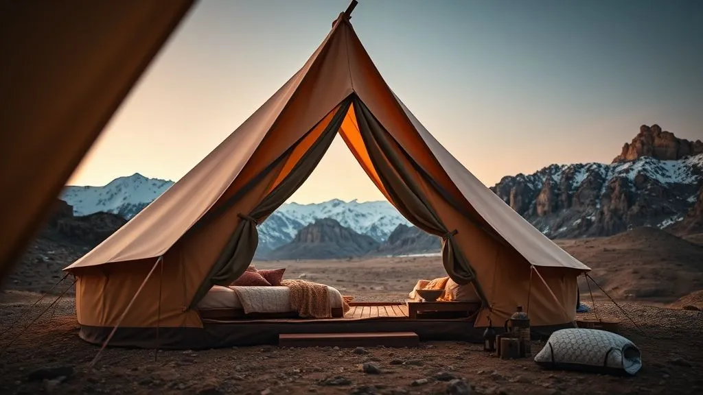 Mastering Glamping: 5 Ways to Defy Extreme Temperatures in Luxury